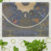  linialen horoscoop, Antiek islamitische dierenrie Theedoek (Gevouwen)