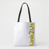 Link2us-Tas Tote Bag (Voorkant)