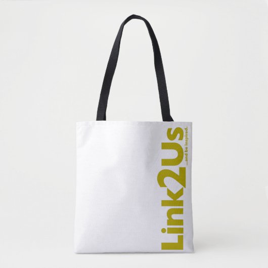Link2us-Tas Tote Bag (Voorkant)