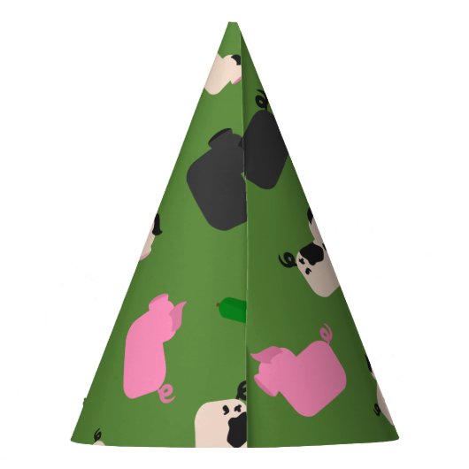 Link hier feesthoedjes (Achterkant)