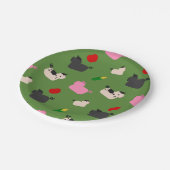 Link hier papieren bordje (Gekanteld)