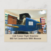 Link Trainer Briefkaart (Voorkant)