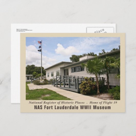 Link Trainer Building #8 Briefkaart (Voorkant / Achterkant)