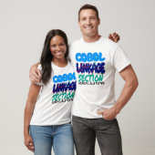 Linkage sectie in Cobol Programming T-shirt (Unisex)