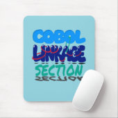 Linkage Section in Cobol-programmering Muismat (Met muis)