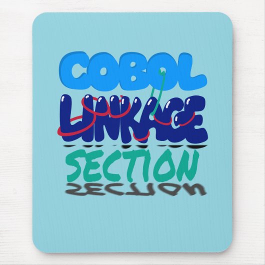 Linkage Section in Cobol-programmering Muismat (Voorkant)