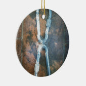 Linked Carabiners Art Print Keramisch Ornament (Rechts)