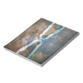 Linked Carabiners Art Print Notitieblok (Linkerzijde)