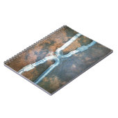 Linked Carabiners Art Print Notitieboek (Linkerzijde)