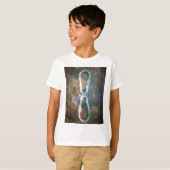 Linked Carabiners Art Print T-shirt (Voorkant volledig)