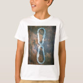 Linked Carabiners Art Print T-shirt (Voorkant)