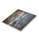 Linked Carabiners Art Print Tegeltje (Zijkant)