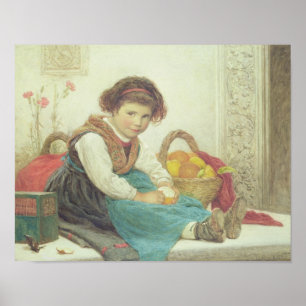 Linker belast poster