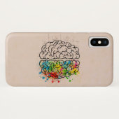 Linker- en rechterhersenhelft Case-Mate iPhone case (Achterkant (horizontaal))