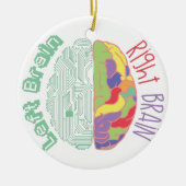 Linker- en rechterhersenhelft keramisch ornament (Voorkant)