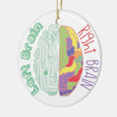 Linker- en rechterhersenhelft keramisch ornament (Links)