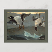 Linker-ganzenwinslow Homer Briefkaart (Voorkant)