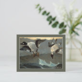 Linker-ganzenwinslow Homer Briefkaart (Staand voorkant)