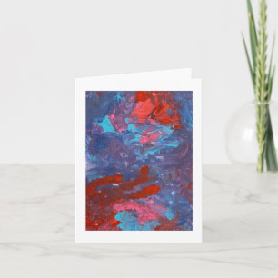 Linker Handen acryl schilderij Kaart