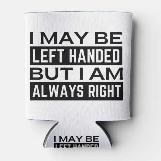 Linker Hander's Blikjeskoeler (Voorkant)