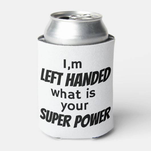 Linker Hander's Blikjeskoeler (Blikje Voorkant)