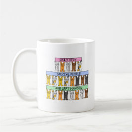 Linker Handers Day August 13 Cartoon Katten Koffiemok