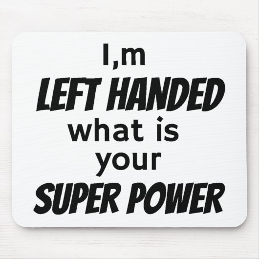 Linker Hander's Muismat (Voorkant)