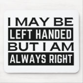 Linker Hander's Muismat (Voorkant)