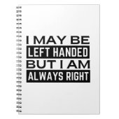 Linker Hander's Notitieboek (Voorkant)