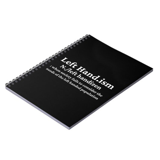 Linker Hander's Notitieboek (Linkerzijde)