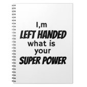Linker Hander's Notitieboek (Voorkant)