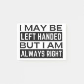 Linker Hander's Post-it® Notes (Voorkant)