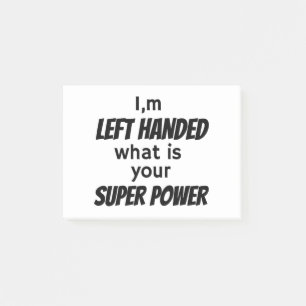 Linker Hander's Post-it® Notes