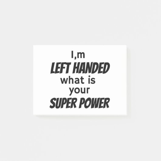 Linker Hander's Post-it® Notes (Voorkant)