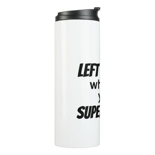 Linker Hander's Thermosbeker (Gedraaid links)