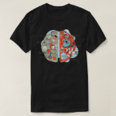 Linker Hemisphere Rechts Hemisphere Brain Design T-shirt (Design voorkant)