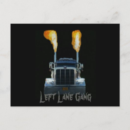 Linker Lane Gang Briefkaart (Voorkant)