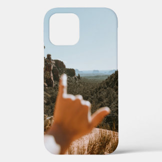 Linker menselijke hand iPhone 12 hoesje