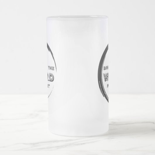 Linker of Juiste BOTW logo Bevroren Mok (Center)