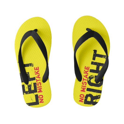 linker rechter sandaal kinder teenslippers (Voetbed)