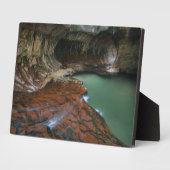 Linker vork | Zion National Park, Utah Fotoplaat (Zijkant)