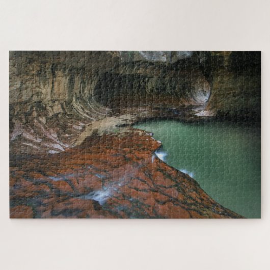 Linker Vork | Zion National Park, Utah Legpuzzel (Horizontaal)