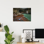 Linker vork | Zion National Park, Utah Poster (Thuiskantoor)