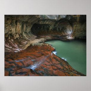Linker vork   Zion National Park, Utah Poster
