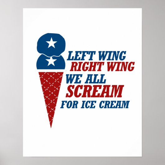 Linker Wing Juing Ice Cream - - Poster (Voorkant)