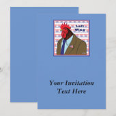 Linker Wing Rooster Kaart (Voorkant / Achterkant)