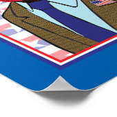 Linker Wing Rooster Poster (Hoek)