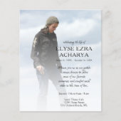 linker zijfoto-herdenkingskaart (Voorkant)