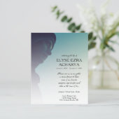 linker zijfoto-herdenkingskaart (Staand voorkant)