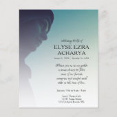 linker zijfoto-herdenkingskaart (Voorkant)